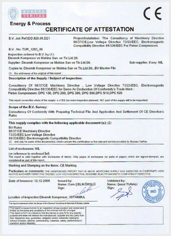 bureau veritas Certificates